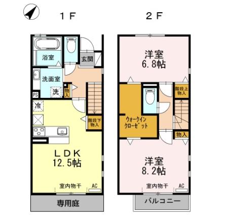 イーストサイドの間取り