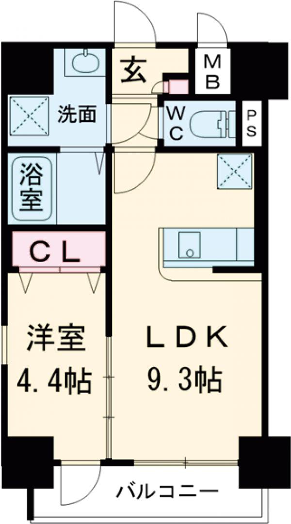 Legend大学通りの間取り