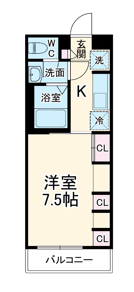 リブリ・鈴谷の間取り