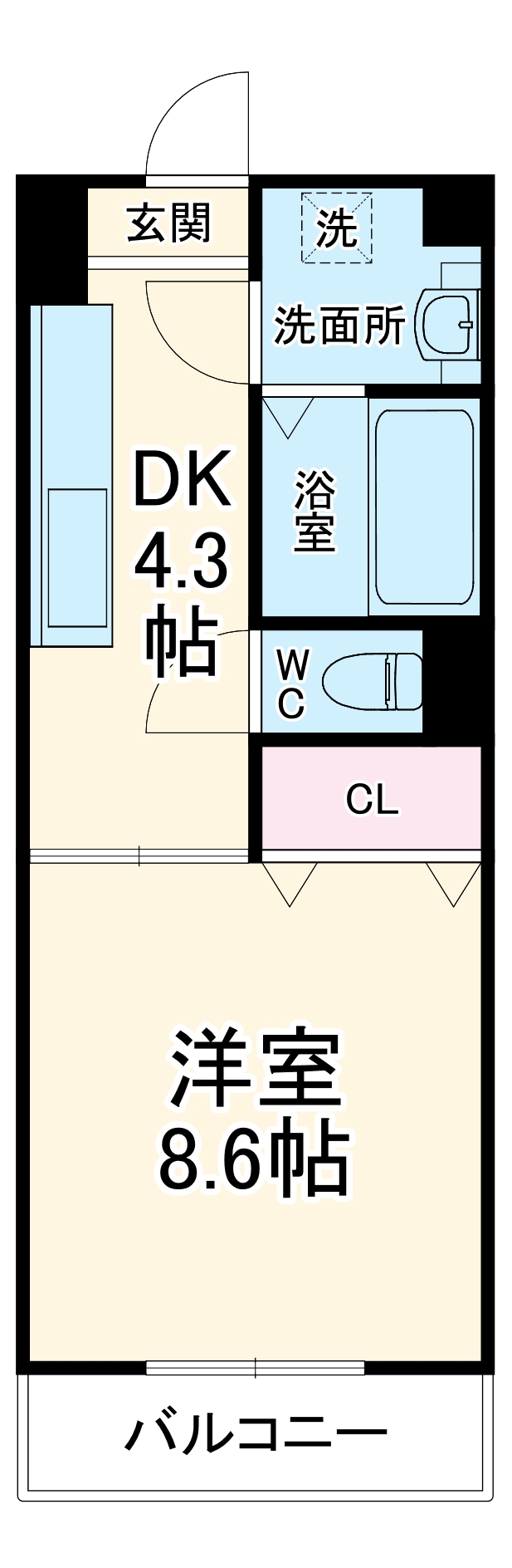 New Centuryの間取り