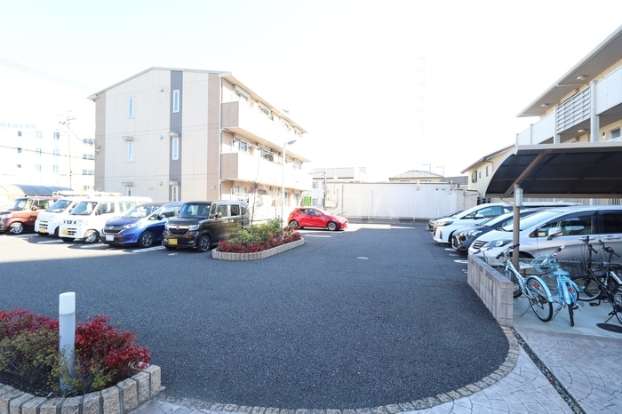 3/11 駐車場