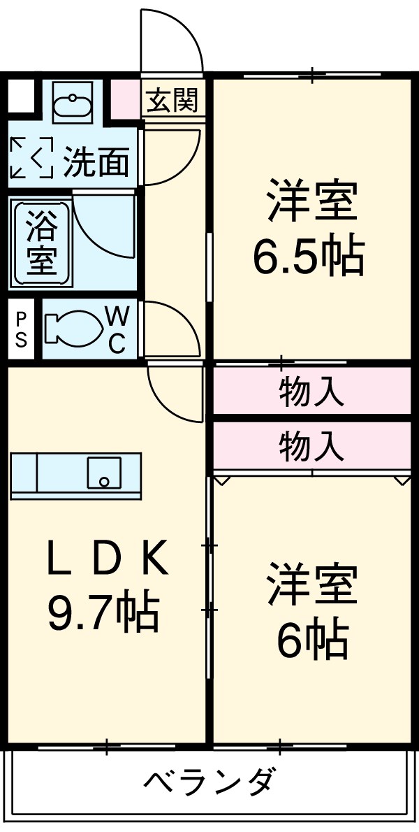 梅の里Ⅱの間取り
