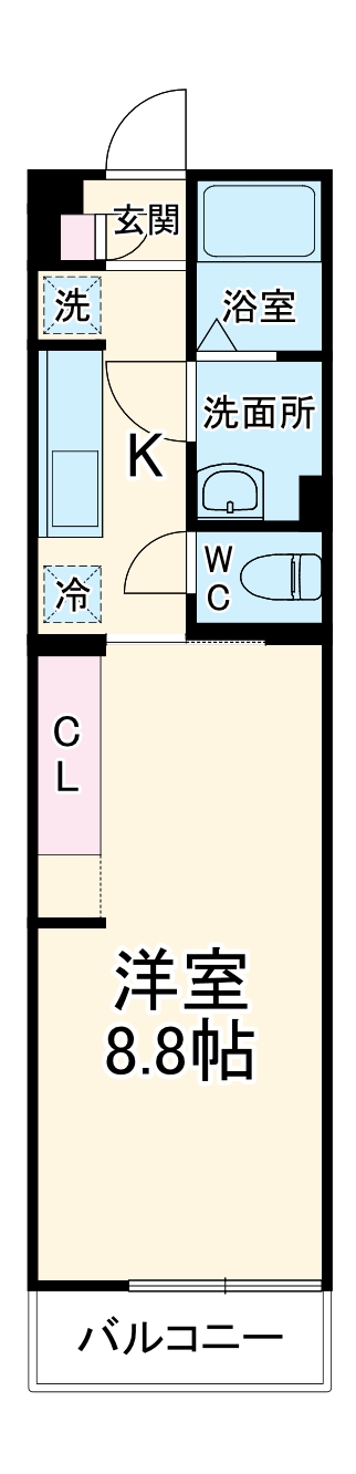 リブリ・Aveneの間取り