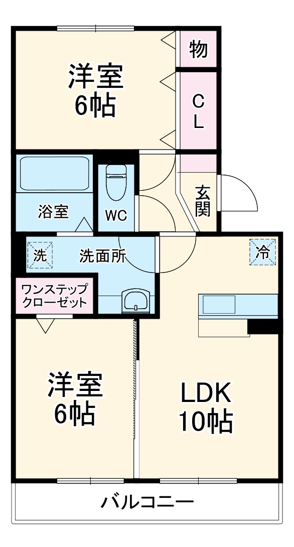 セントラルパークの間取り