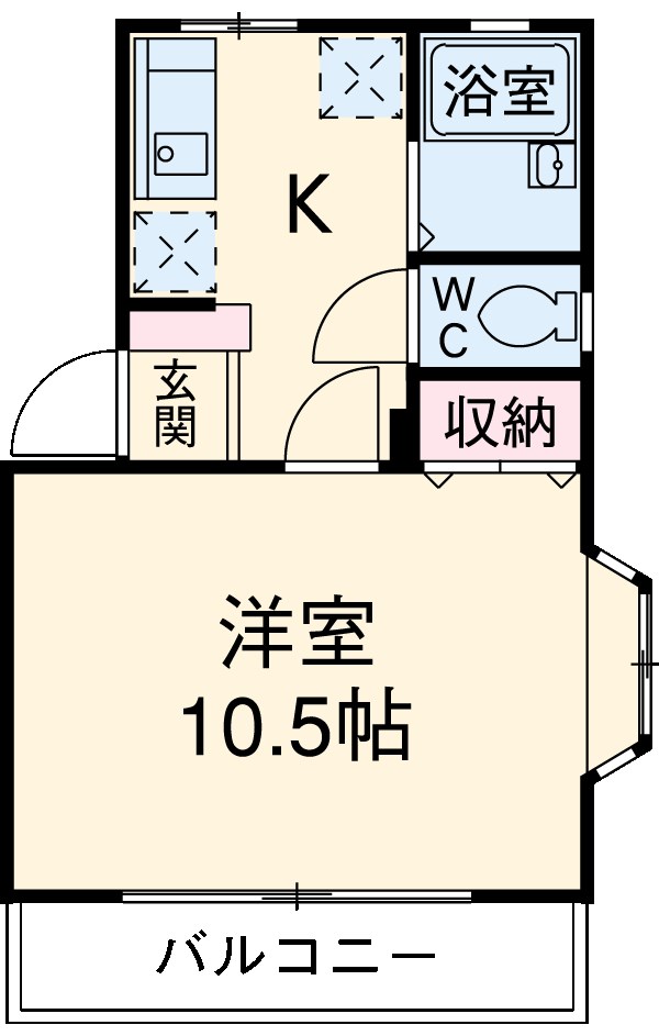 ニシケンハイムの間取り