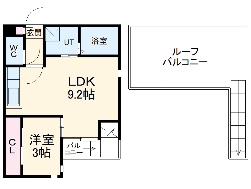 GRANDTIC CREARTの間取り
