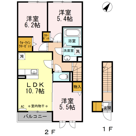グランシャリオの間取り