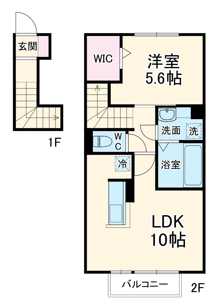 エトワール ソレイユの間取り