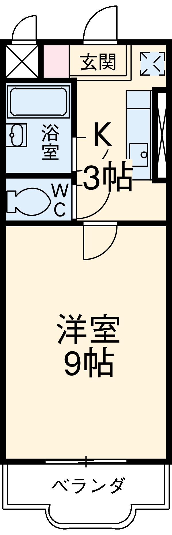 リュバンヴェールの間取り