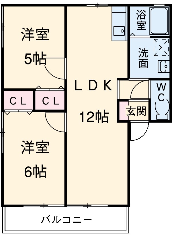 メープルの間取り