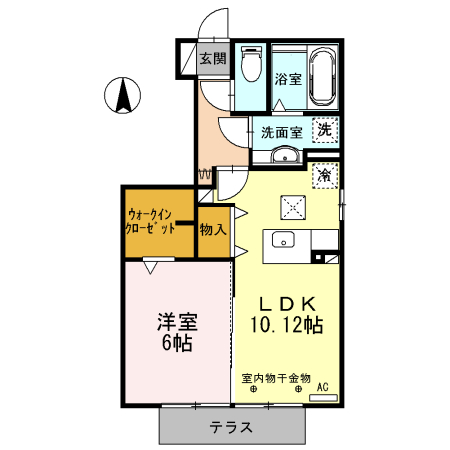 グルック司の間取り