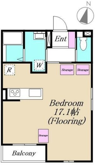 ルーチェ上馬の間取り