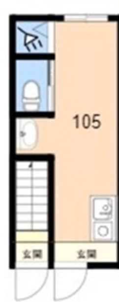 東四つ木の完工年月(2016年1月)築の賃貸アパートの間取り