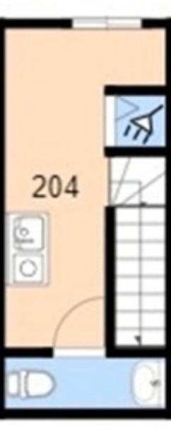 東四つ木の完工年月(2016年1月)築の賃貸アパートの間取り