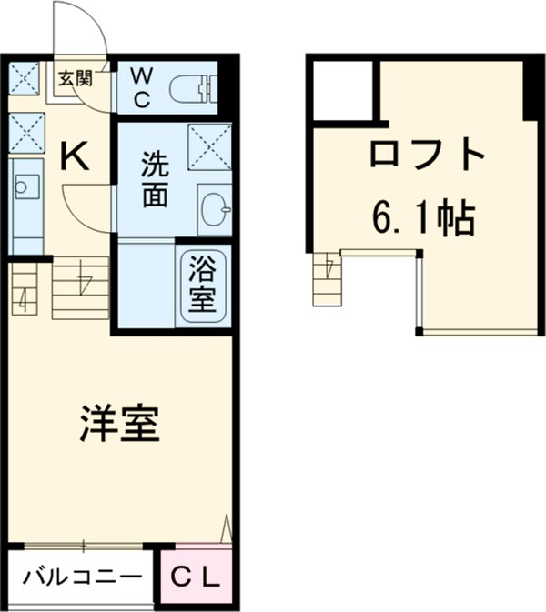 ラ・ベルメールの間取り
