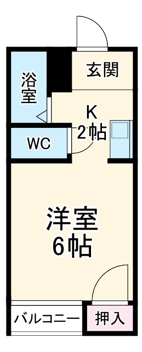 Love Wing白鳥の間取り