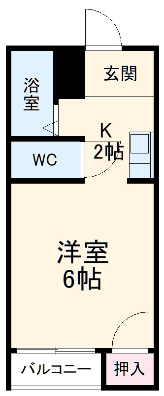Love Wing白鳥の間取り