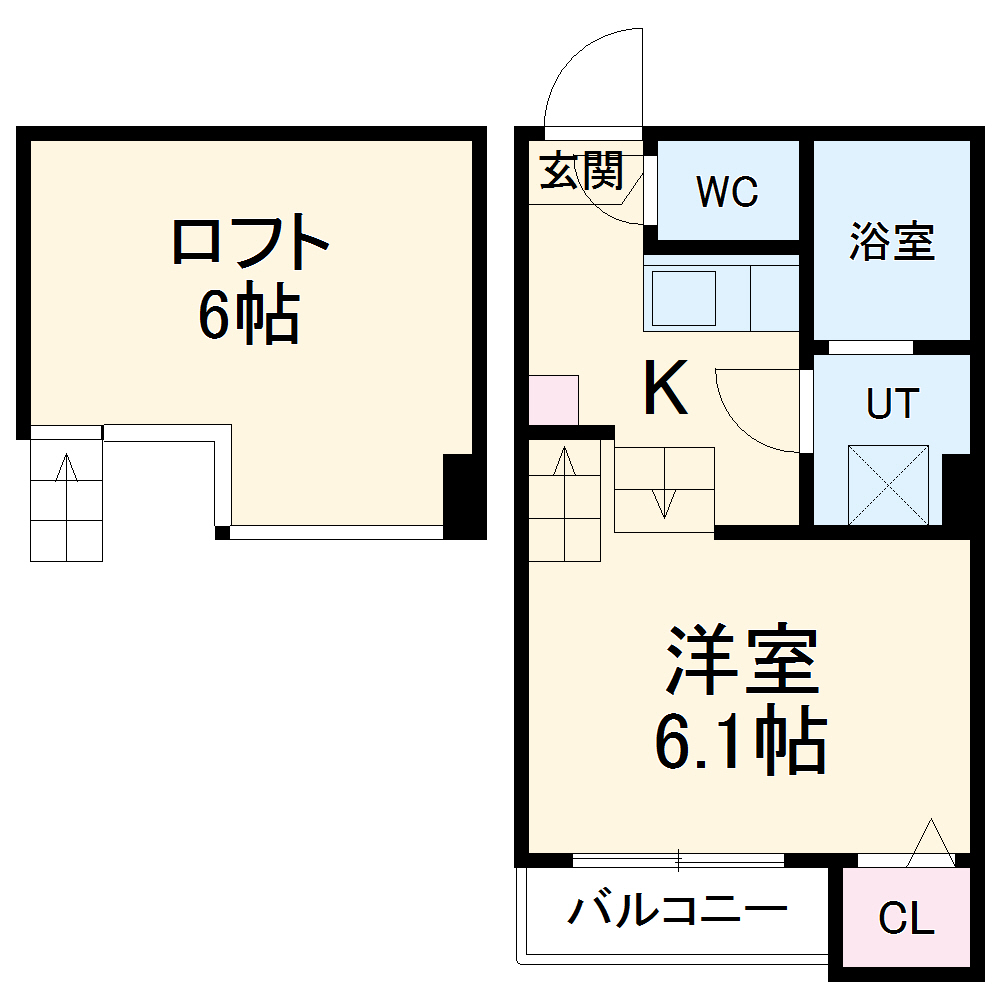 ボヌール桜の間取り