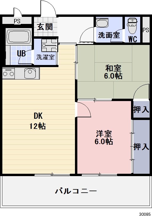 Surplusルージュの間取り