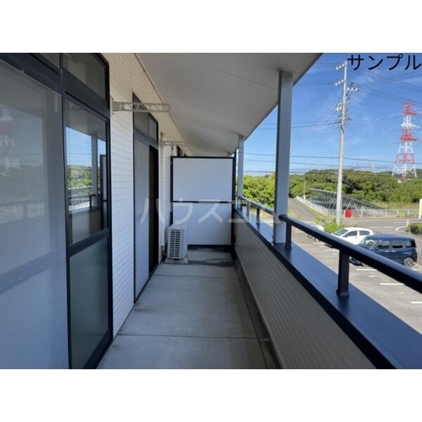 8/12 バルコニー