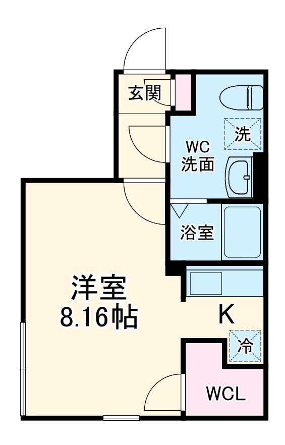 Branche桜山Chambreの間取り