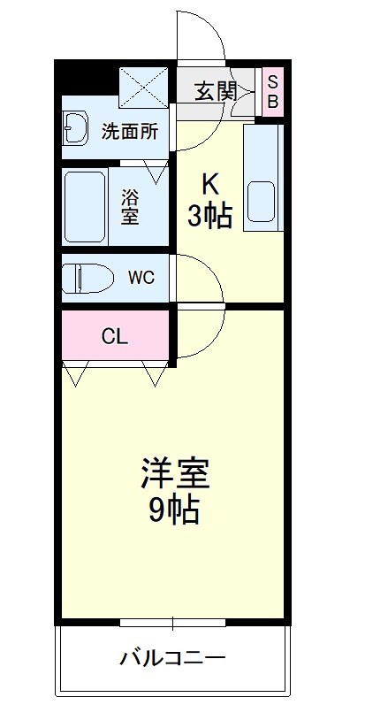メモリアル・ポートの間取り