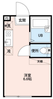 アペックス堀切Ⅵの間取り