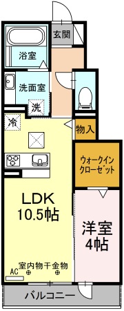 ヴェルドミール一ツ木の間取り