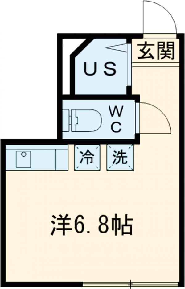 アペックス堀切Ⅵの間取り