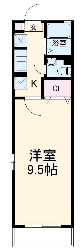 ハイム豊住の間取り