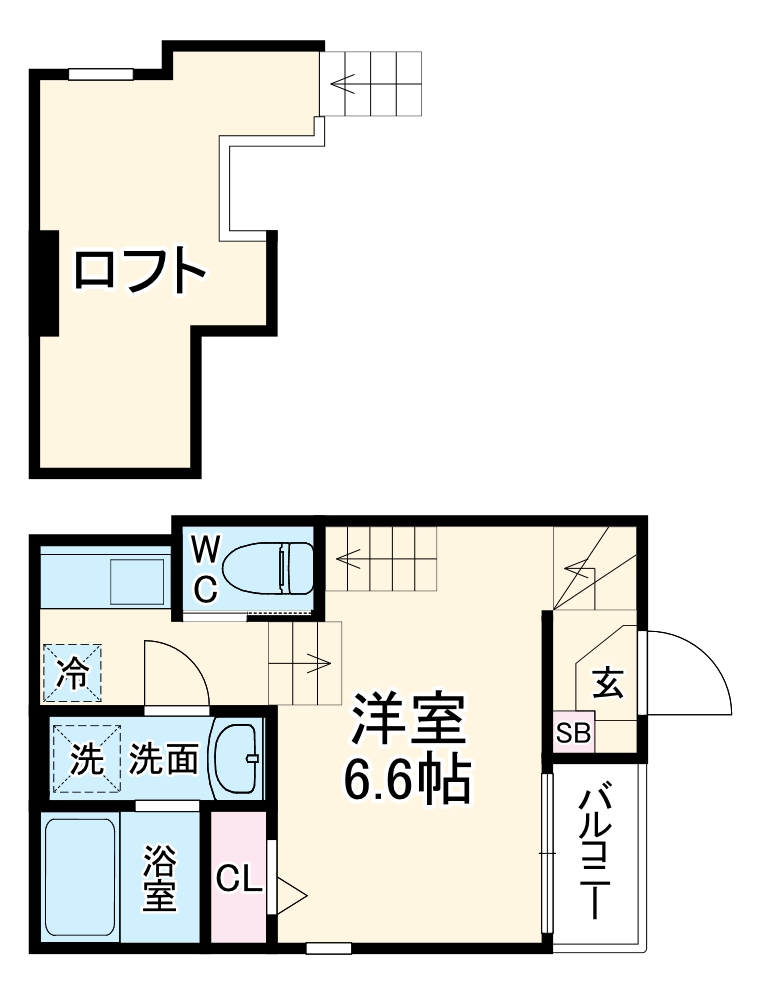 ウィンクルム新瑞橋の間取り