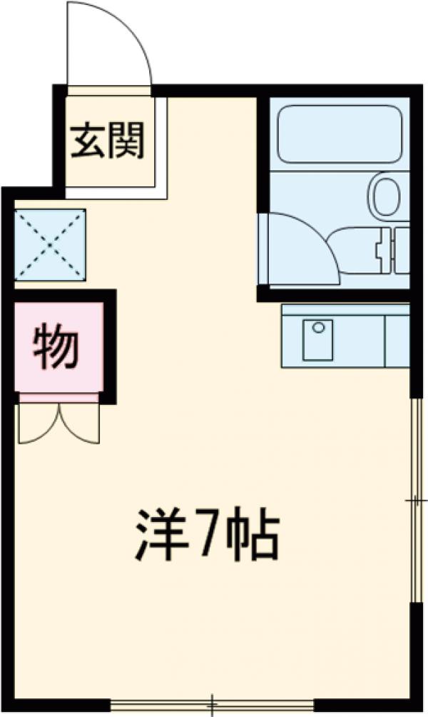 高橋ハイツの間取り