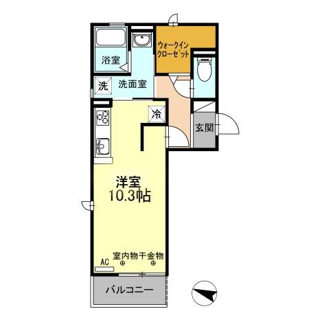 桜ステージの間取り