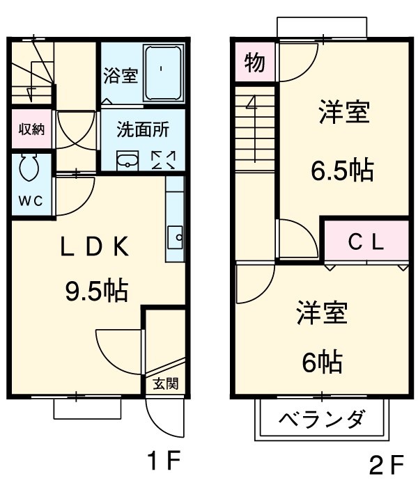 SOPHIAⅡの間取り
