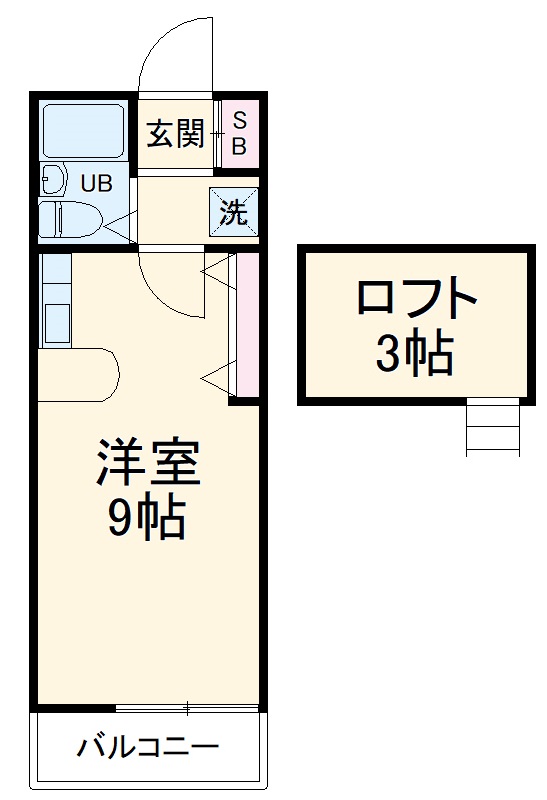 カーザソフィアの間取り
