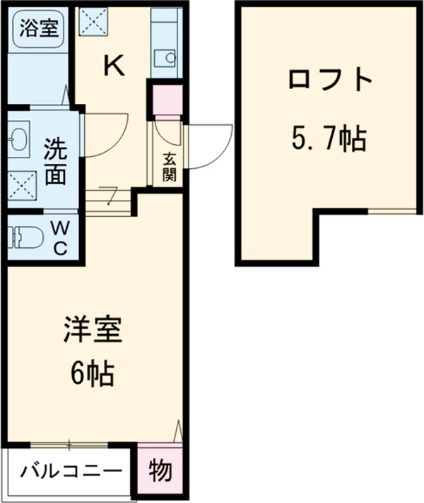 クレーシェレ瑞穂の間取り