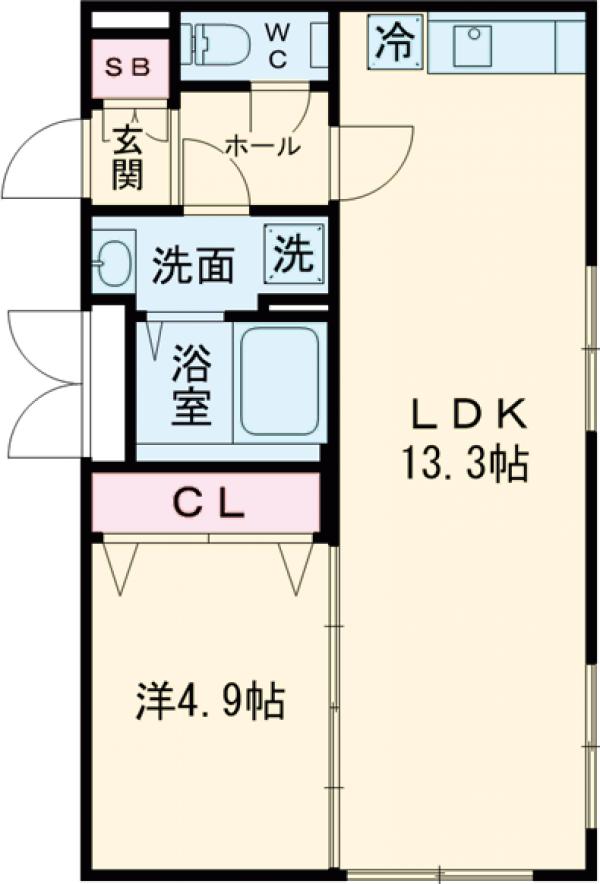 LEGALAND都立大学Ⅱの間取り
