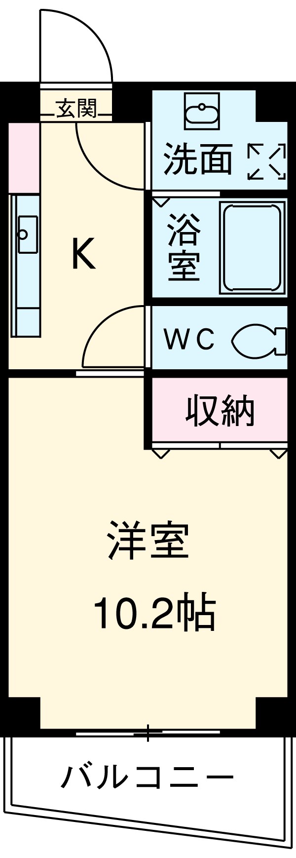 ブランクオーレの間取り