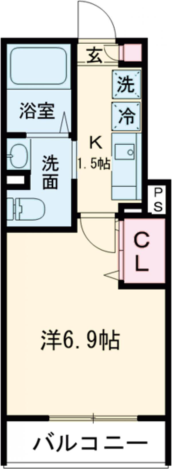 エルスタンザ綾瀬1丁目の間取り
