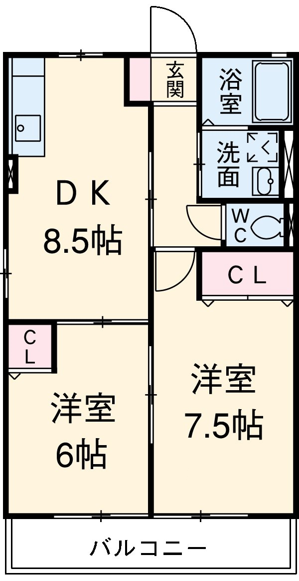 ミレニアムBの間取り