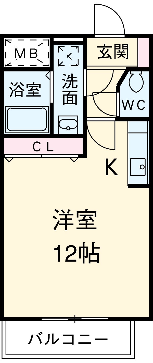 クレセントムーンの間取り