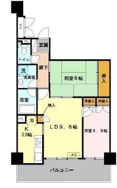 グランデュオ南街区の間取り