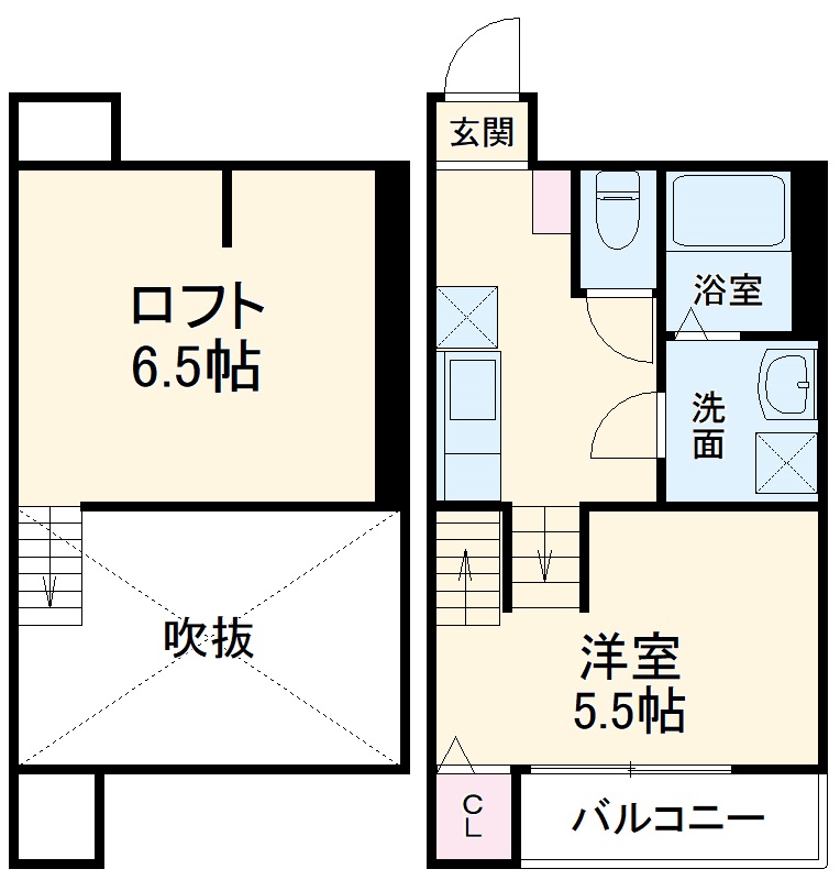 LUNA FORZA柴田の間取り