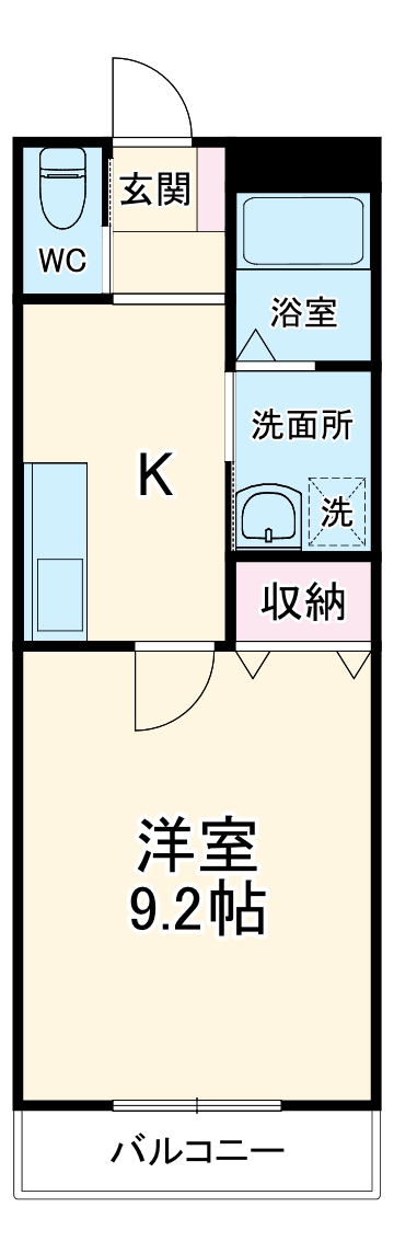 シティライフ三日市の間取り