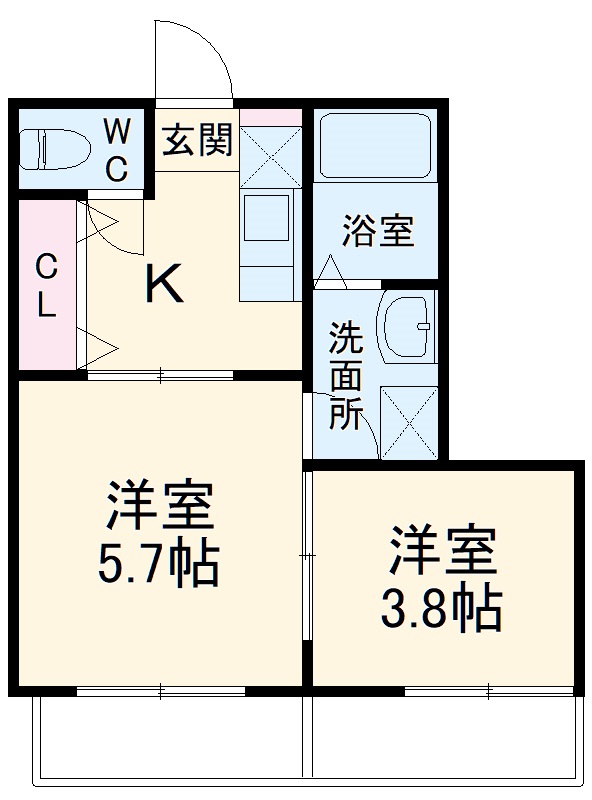 ヴェールヴィルの間取り