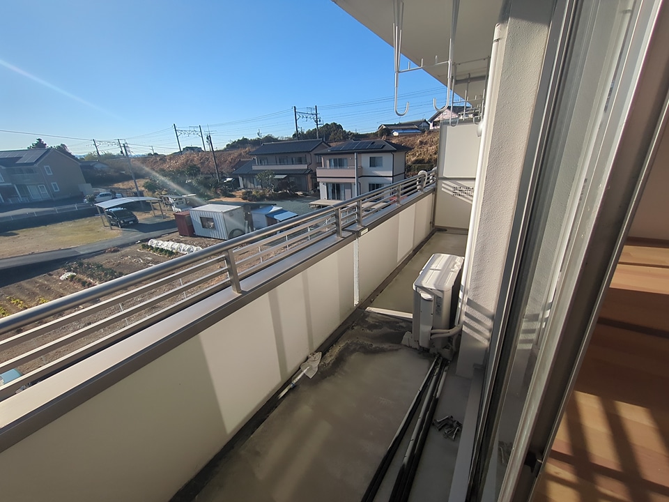 12/23 バルコニー