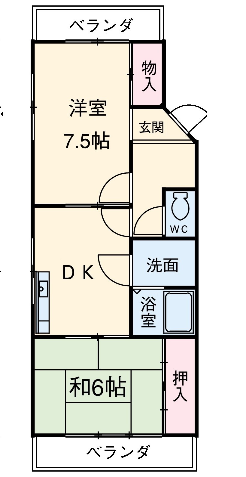 OZハイムの間取り