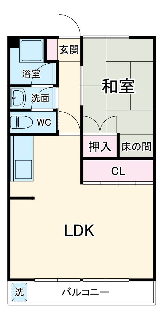 コーポ吉祥の間取り