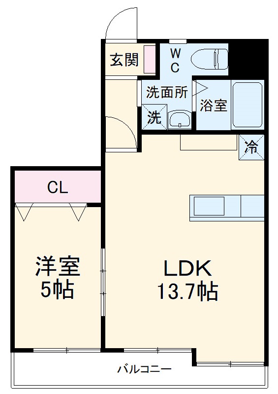 CASA ABITAREの間取り