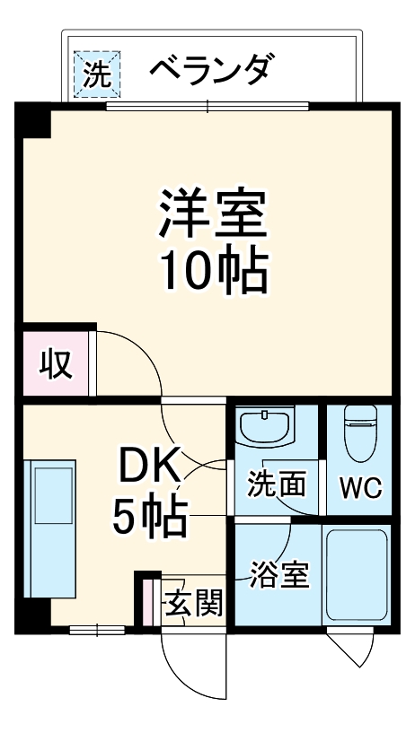 丸山ビルの間取り